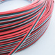 20 M 3pin PVC fil isolé wired, 22awg cuivre étamé câble électrique pour LED bande de liaison